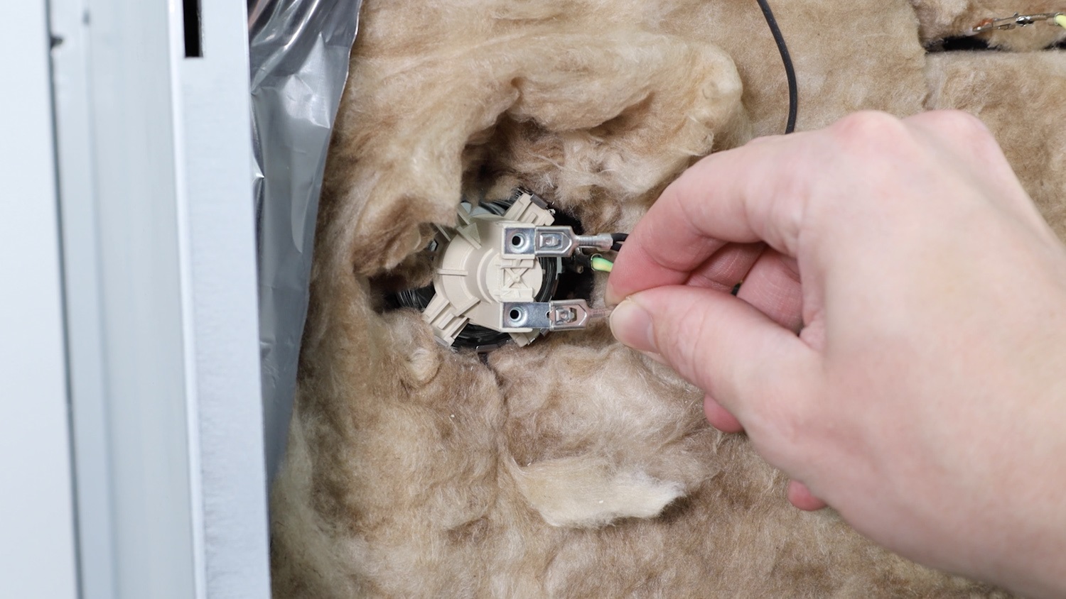 Re-connect the electrical connectors